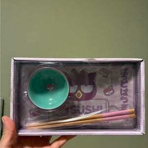 Badtz-Maru ceramic sushi Plate set